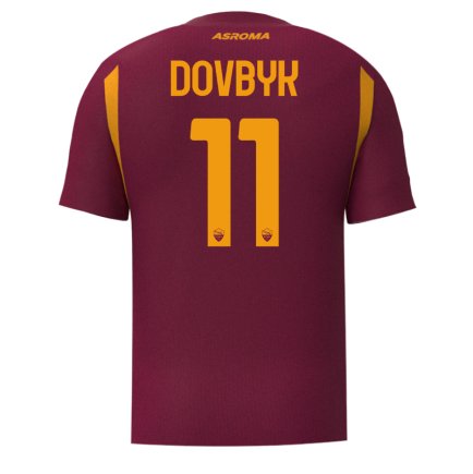 Новая Футбольная форма Рома Довбик 11 (Roma Dovbyk 11) 2025-2026 игровая/повседневная 16273516 цвет: бордовый