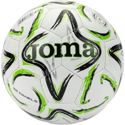 Мяч футбольный Joma EGEO II 401413.117 размер 5 цвет: белый/зеленый