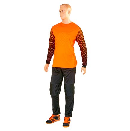 Воротарський комплект підлітковий ZEL-SPORT колір: помаранчевий/чорний
