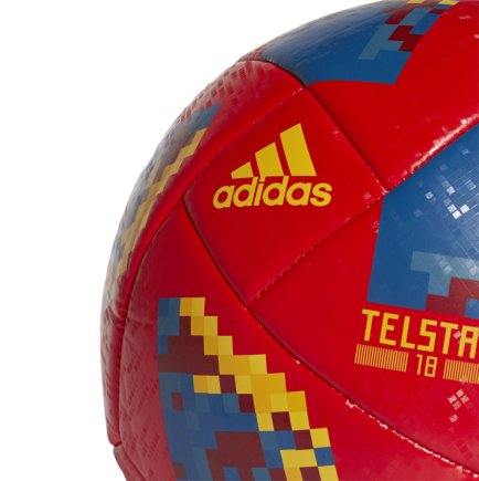 М'яч футбольний Adidas Испания FIFA World Cup CE9973 колір: червоний/синій Розмір 5 (офіційна гарантія)