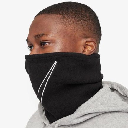 Бафф Nike FLEECE NECKWARMER 2.0 BLACK/WHITE N.100.0656.010.OS цвет: черный