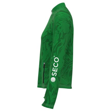 Кофта спортивна SECO Laura 25311407 жіноча колір: зелений