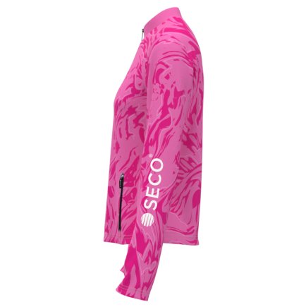 Кофта спортивна SECO Laura 25311409 жіноча колір: рожевий