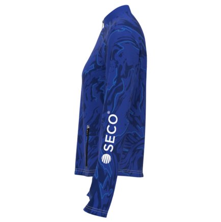 Кофта спортивна SECO Laura 25311404 жіноча колір: синій