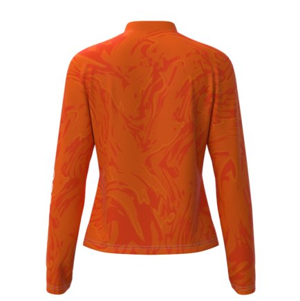 Кофта спортивна SECO Laura 25311405 жіноча колір: помаранчевий