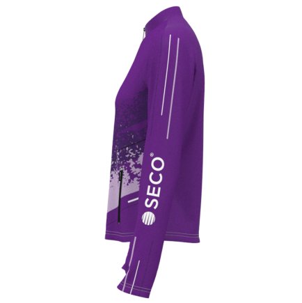 Кофта спортивна SECO Astrada 25311608 жіноча колір: фіолетовий