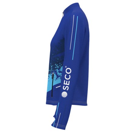 Кофта спортивна SECO Astrada 25311604 жіноча колір: синій