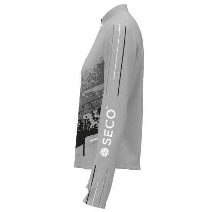 Кофта спортивна SECO Astrada 25311613 жіноча колір: сірий