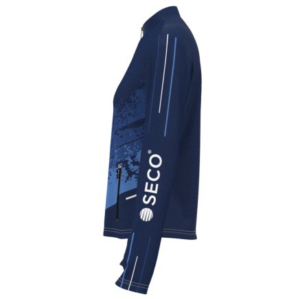 Кофта спортивна SECO Astrada 25311612 жіноча колір: темно-синій