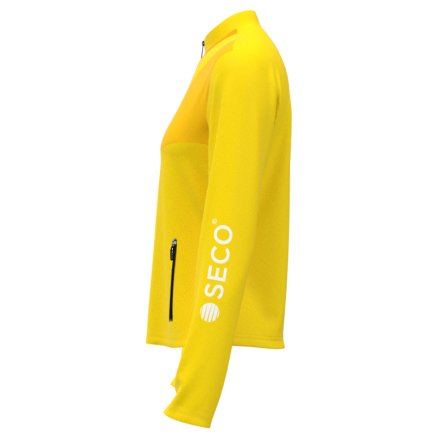 Кофта спортивна SECO Davina 25311303 жіноча колір: жовтий