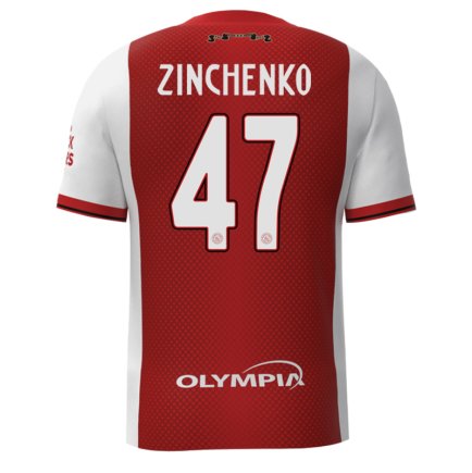Новая Футболка Аякс Зинченко 47 (Ajax Zinchenko 47) 2026 игровая/повседневная 16274402 цвет: красный