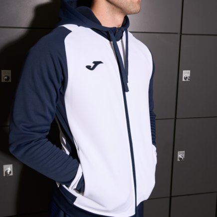 Спортивний костюм Joma LIDER 104286.203 колір: білий/темно-синій