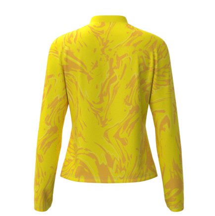 Кофта спортивная SECO Laura 26314903 женская цвет: желтый (короткая молния)