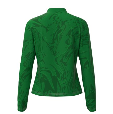 Кофта спортивная SECO Laura 26314907 женская цвет: зеленый (короткая молния)