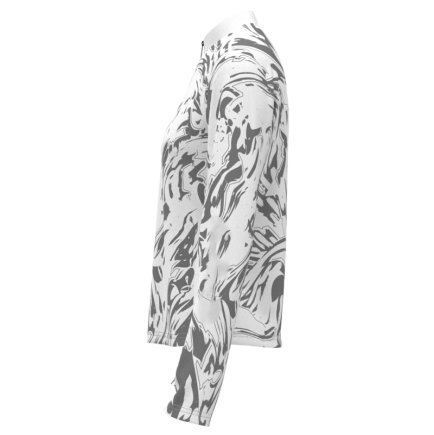 Кофта спортивная SECO Laura 26314910 женская цвет: белый (короткая молния)