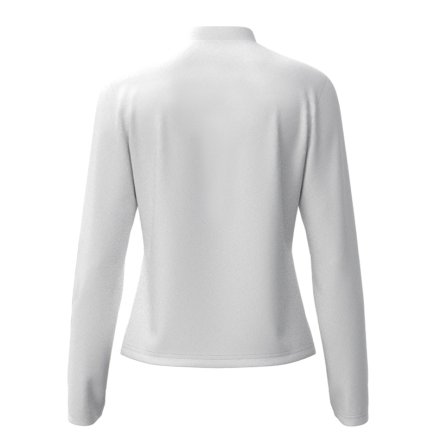 Кофта спортивная SECO Davina 26315010 женская цвет: белый (короткая молния)
