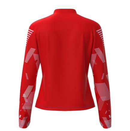 Кофта спортивная SECO Forza 26315202 женская цвет: красный (короткая молния)