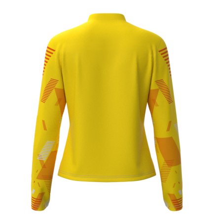 Кофта спортивная SECO Forza 26315203 женская цвет: желтый (короткая молния)
