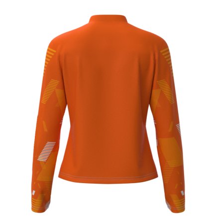 Кофта спортивная SECO Forza 26315205 женская цвет: оранжевый (короткая молния)