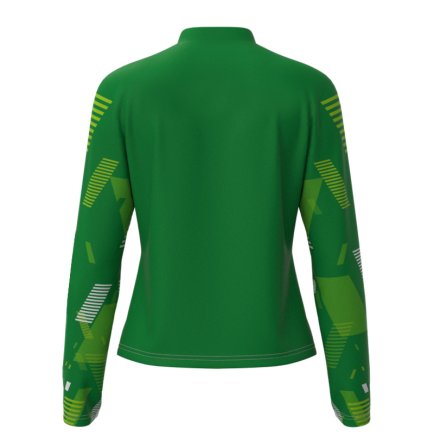 Кофта спортивная SECO Forza 26315207 женская цвет: зеленый (короткая молния)