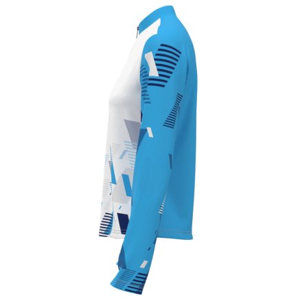 Кофта спортивная SECO Forza 26315211 женская цвет: голубой (короткая молния)