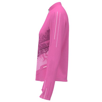 Кофта спортивная SECO Astrada 26315309 женская цвет: розовый (короткая молния)