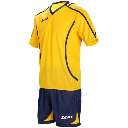 Футбольная форма Zeus KIT FAUNO M/C Z00214 цвет: желтый/темно-синий