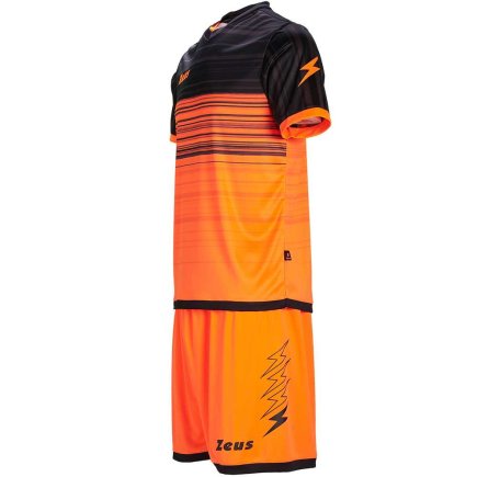 Футбольная форма Zeus KIT ELIO Z00205 цвет: черный/оранжевый