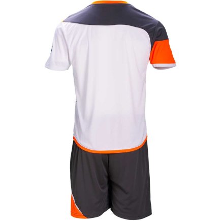 Футбольная форма Zeus KIT LYBRA UOMO Z00232 цвет: черный/белый/оранжевый