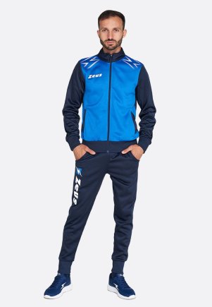Спортивный костюм Zeus TUTA EASY BL/RO Z01575 цвет: темно-синий/голубой