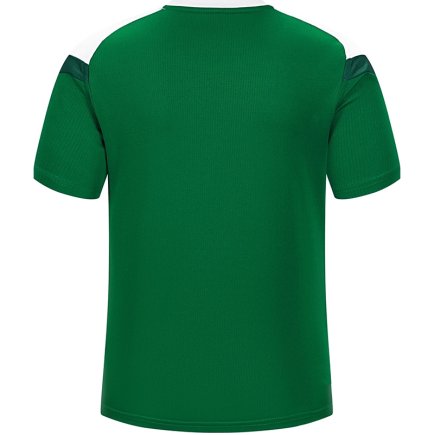 Футболка ігрова Kelme BRAVO 7351TX3093.9311 дитяча колір: зелений/білий