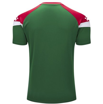 Футболка игровая Kelme BRAVO 7351TX1092.9313 цвет: зеленый/красный