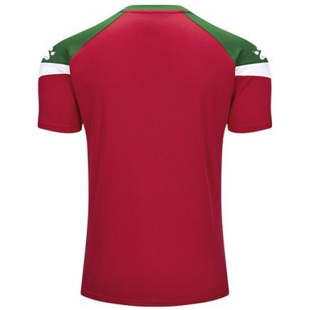 Футболка игровая Kelme BRAVO 7351TX1092.6013 цвет: красный/зеленый