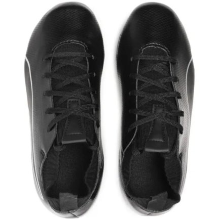 Бутсы Puma Evoknit Ftb II SG Jr Black