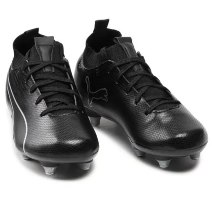 Бутсы Puma Evoknit Ftb II SG Jr Black