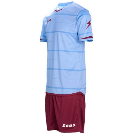 Футбольная форма Zeus KIT OMEGA Z00246 цвет: бордовый/голубой