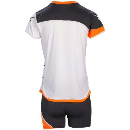 Волейбольная форма Zeus KIT LYBRA DONNA Z00693 колір: чорний/білий/помаранчевий