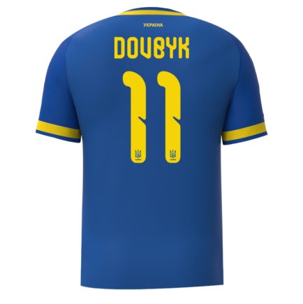 Новая Футбольная форма Украина Довбик 11 (Ukraine Dovbyk 11) 2026 игровая/повседневная 16275504 цвет: синий