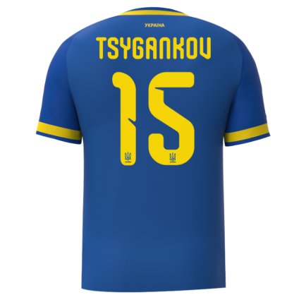 Новая Футбольная форма Украина Цыганков 15 (Ukraine Tsygankov 15) 2026 игровая/повседневная 16275104 цвет: синий