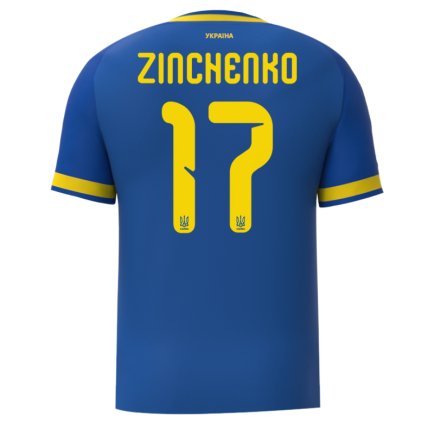 Новая Футбольная форма Украина Зинченко 17 (Ukraine Zinchenko 17) 2026 игровая/повседневная 16274904 цвет: синий