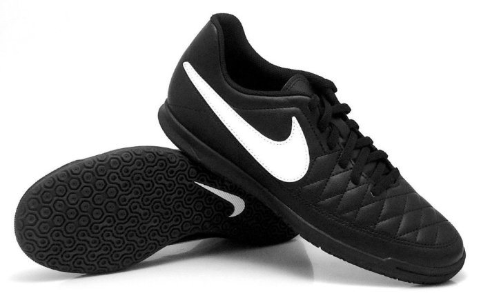 Взуття для залу Nike Majestry IC JR AQ7895-017 дитяче колір:чорний (офіційна гарантія)