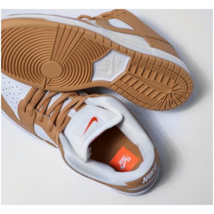 Кроссовки Nike SBDunk Low Light Cognac - Официальная Продукция