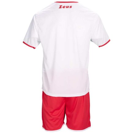 Футбольна форма Zeus KIT STICKER Z00287 колір: білий/червоний