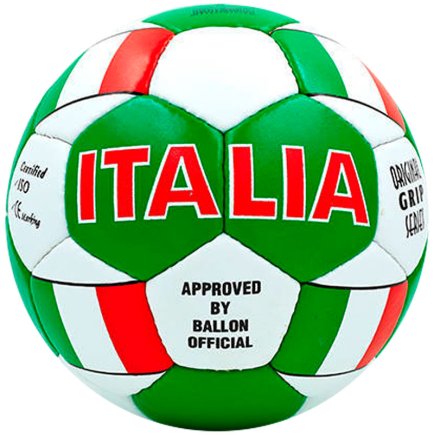 М'яч футбольний ITALIA колір: зелений/білий/червоний розмір 5