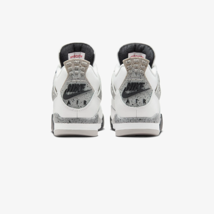 Кросівки Nike Air Jordan 4 Retro Cement (2025) - Офіційна Продукція