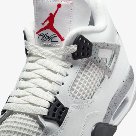 Кросівки Nike Air Jordan 4 Retro Cement (2025) - Офіційна Продукція