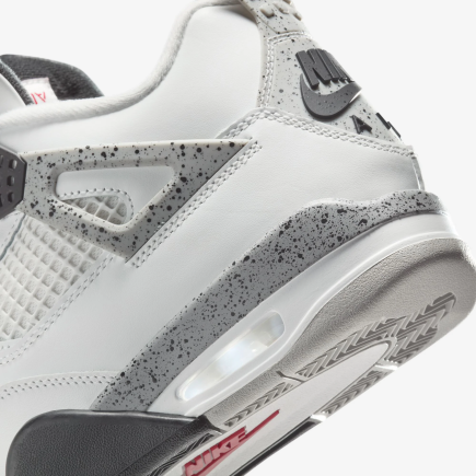 Кросівки Nike Air Jordan 4 Retro Cement (2025) - Офіційна Продукція