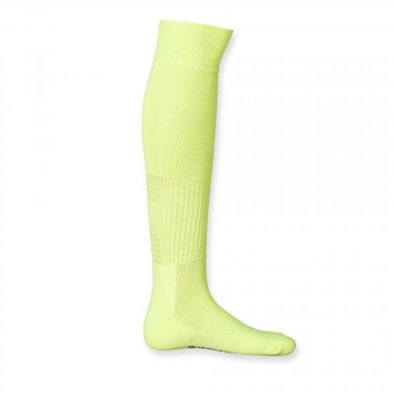 Гетри футбольні Europaw EP-001 з трикотажним носком дорослі колір: салатовий