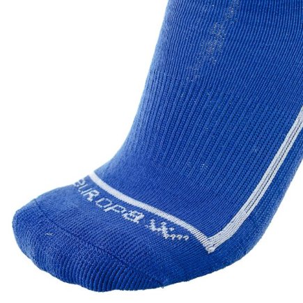 Гетри футбольні Europaw EP-001 з трикотажним носком колір: синій