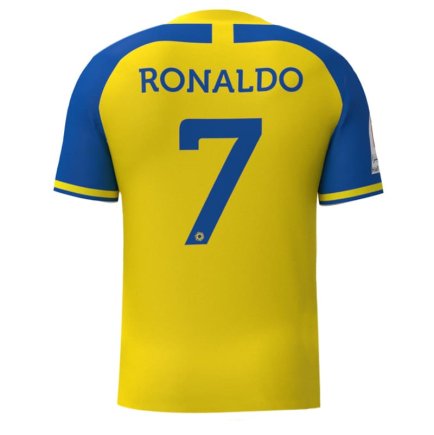 Футбольная форма Аль-Наср Роналду 7 (Al Nassr Ronaldo 7) игровая/повседневная 10222803-1 цвет: желтый